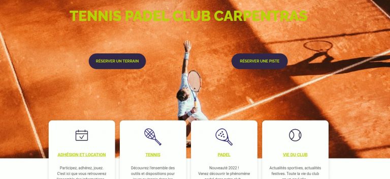 Tennis Padel Club Carpentras