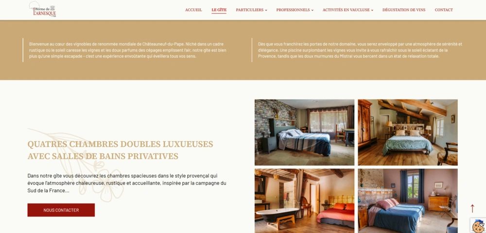 site internet ferme arnesque gite site internet ferme arnesque gite