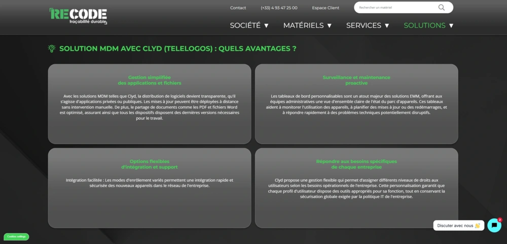 site ecommerce recode avantages site ecommerce recode avantages