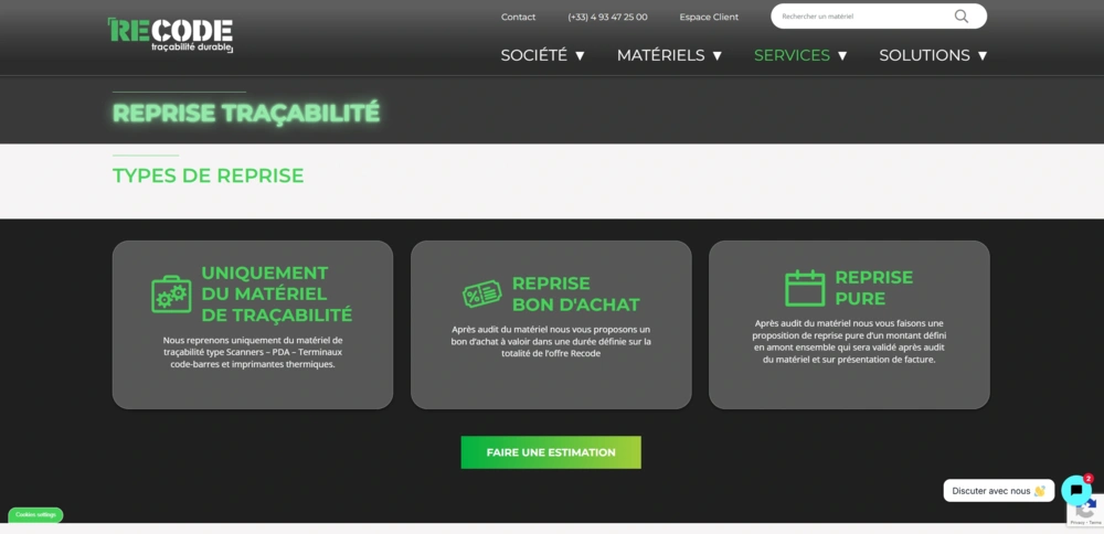 site ecommerce recode reprise site ecommerce recode reprise