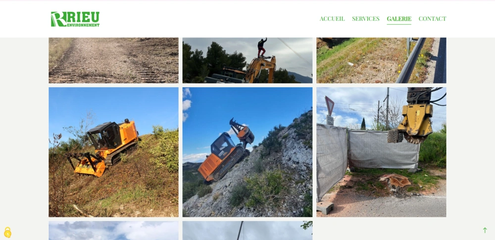 site internet rieu galerie