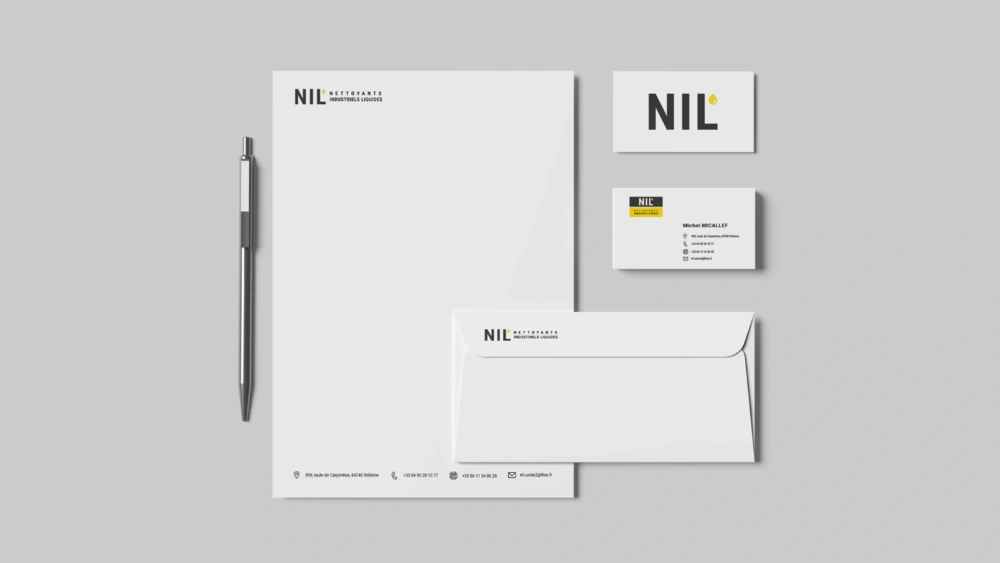 identite visuelle nil communication print