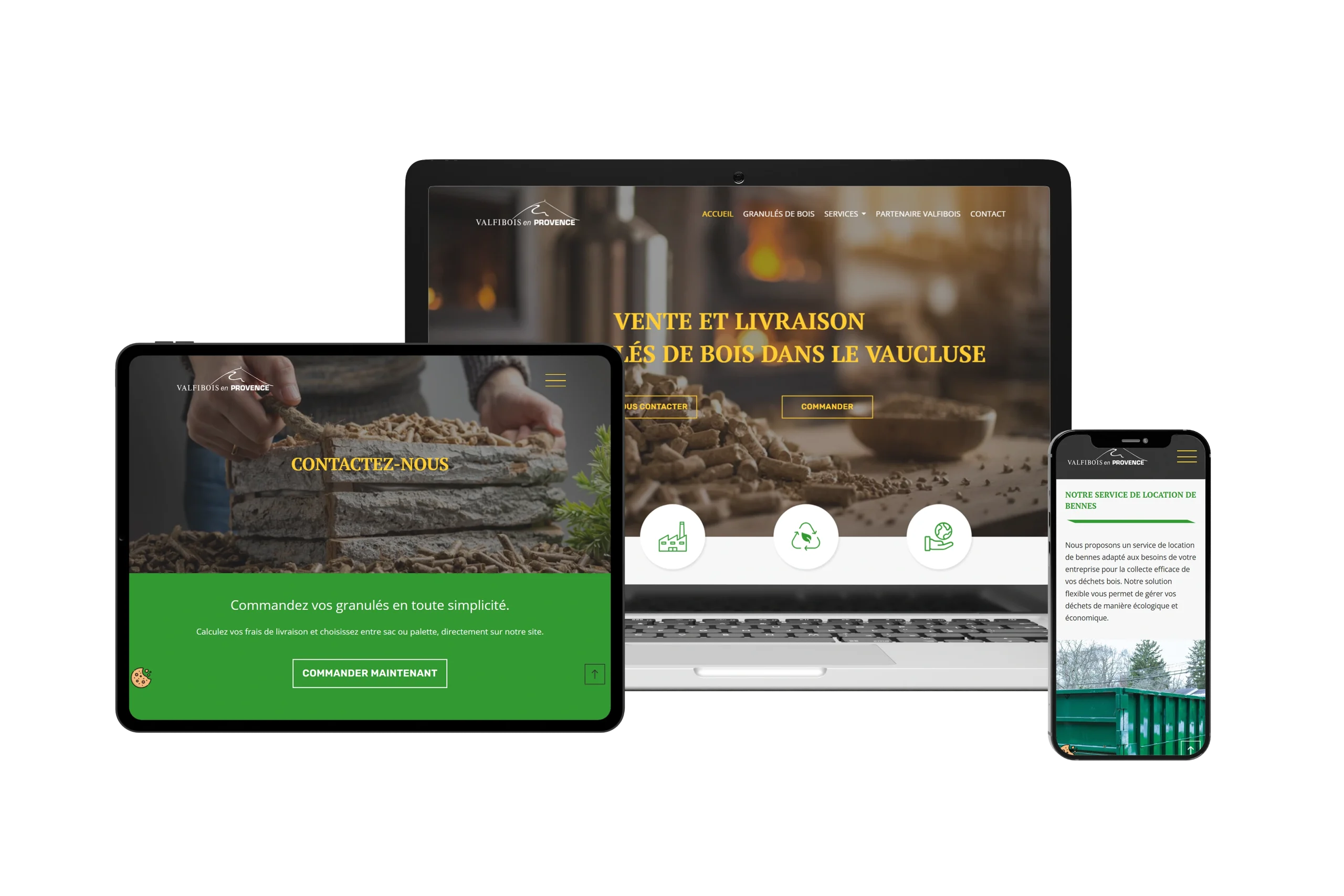 Site e-commerce Valfibois