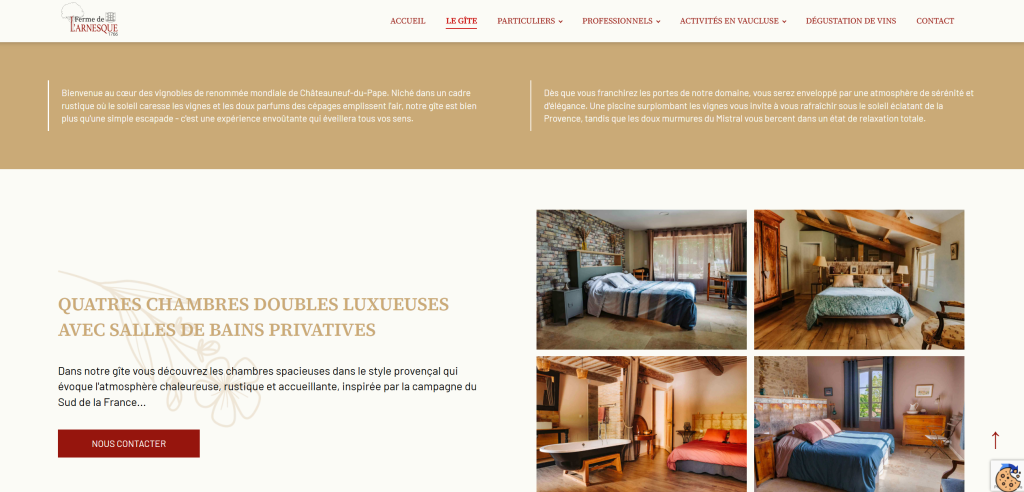 Capture decran 2026 03 17 164545 La Ferme de l'Arnesque Chambres