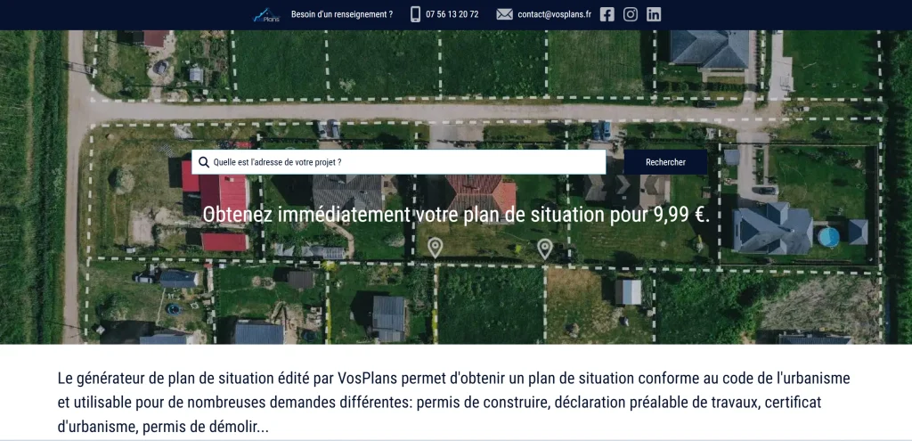 Capture decran 2026 03 24 163122 VosPlans accueil