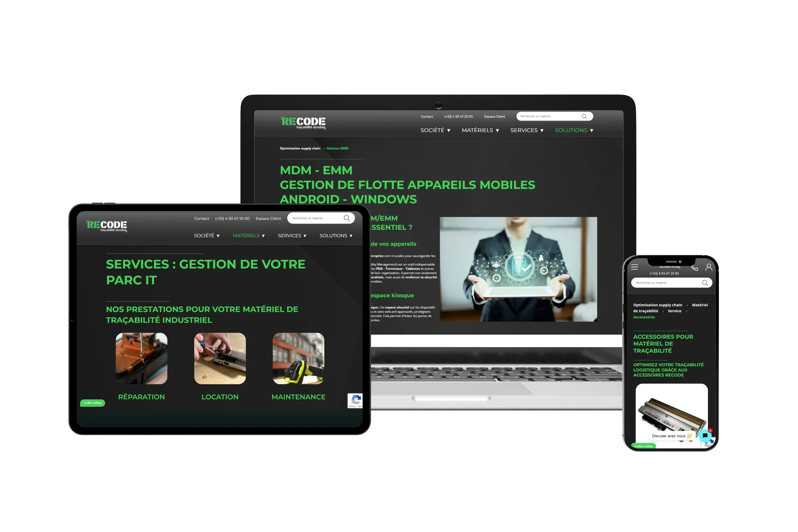 Recode – Migration e-commerce et refonte back office