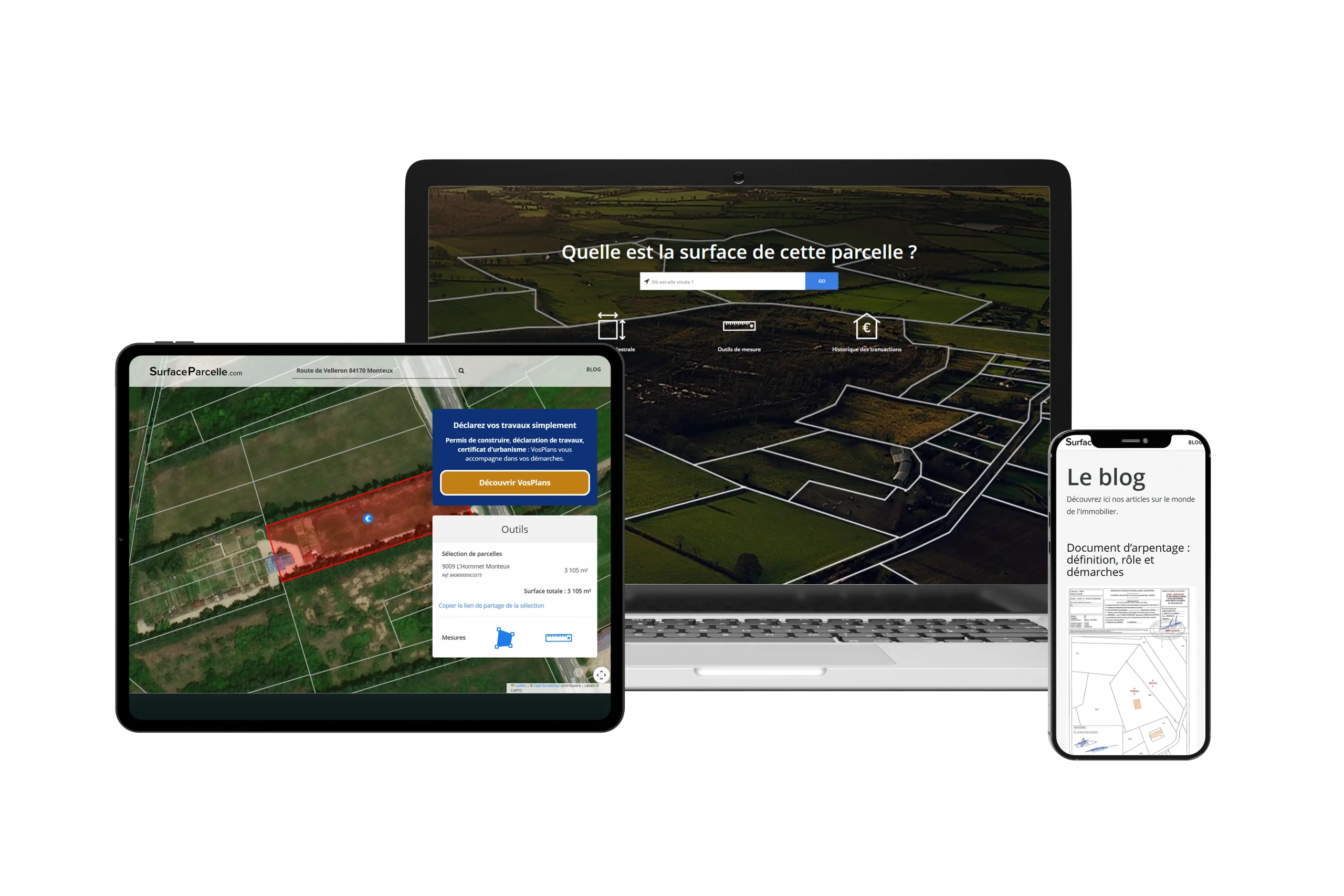 SurfaceParcelle – Migration Google Maps vers OpenStreetMap