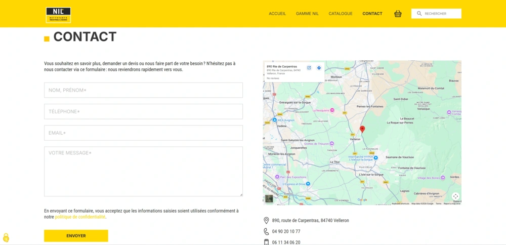site ecommerce nil contact site ecommerce nil contact