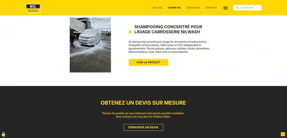 site ecommerce nil gamme produits site ecommerce nil gamme produits